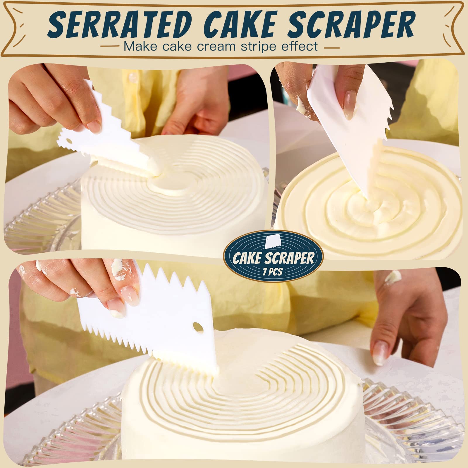 Pettinice | Cover tall cakes easily with fondant using the the wrap method  with Amanda of Mandascakes
