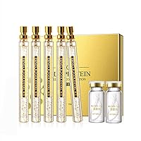 Soluble Protein Thread and Nano Gold Essence Combination, Korean Protein Thread Lifting Set, Korean Essence Absorbable Collagen Thread for Face Lift (1Set+2Pcs)