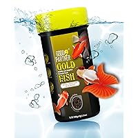 Purify Series for Goldfish Food, Sinking Gold Fish Pellets, All Natural Ingredients, Balanced Composition of Fish Food, Good for Fins Grow and Color Saturation, 3.53 oz (Pack of 1)