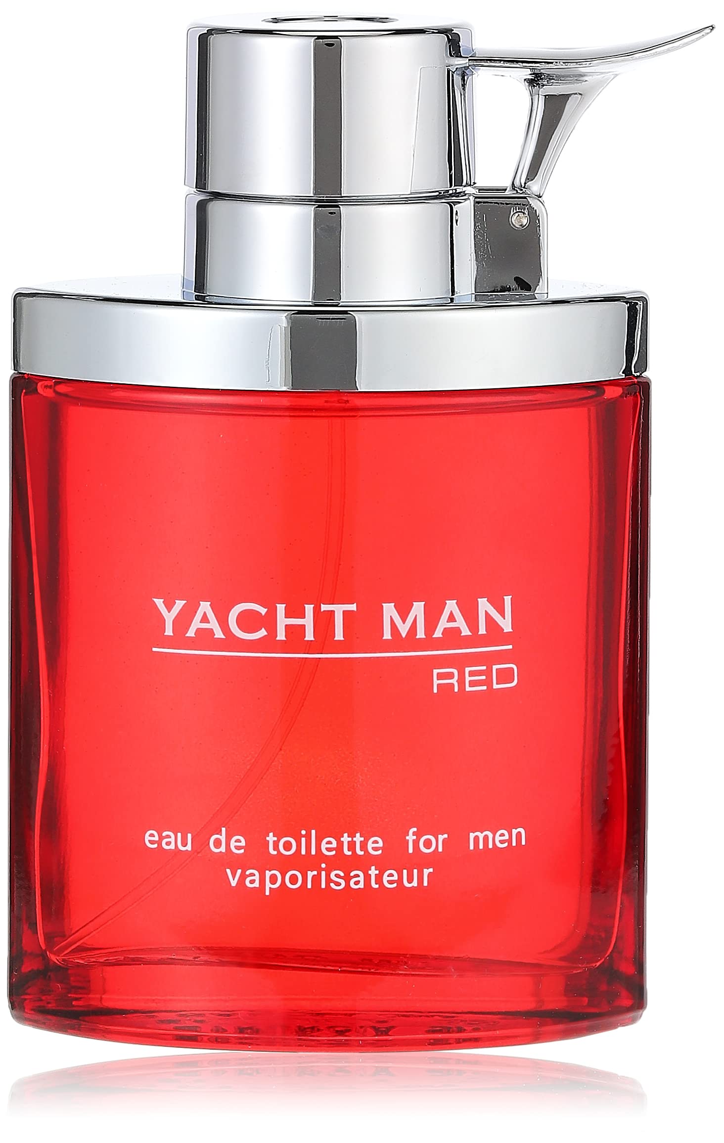 Yacht Man Red by Myrurgia Eau De Toilette Spray for Men, 3.40 Ounce