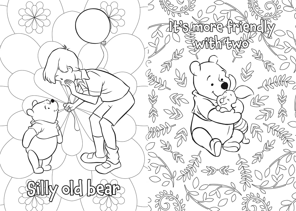 Disney: Winnie The Pooh Colouring (Young Adult Colouring)