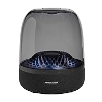 Aura Studio 4 - Bluetooth Home Speaker - Superior Sound Performance - 5 Diamond-Effect Lighting Themes - Made with Recycled Materials