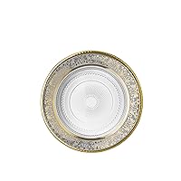 Liberty Collection Elegant and Modern Tempered Dessert Plates Set for Hosting Parties and Events - Set of 6, 8 Inches Dessert Plates
