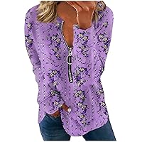 Christmas Tops for Women 2023,Fashion Women's Round Neck Casual Long Sleeve Printed Top