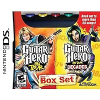Nintendo DS Guitar Hero on Tour & on Tour Decades Box Set (Renewed)