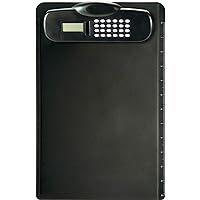 Officemate Clipboard with Calculator, Black (83336)