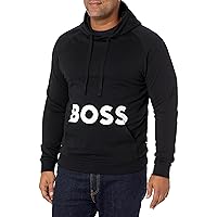 BOSS Men's Fashion Hooded Sweatshirt with Kangaroo Branded Pocket