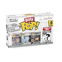 Funko Bitty Pop! Harry Potter Mini Collectible Toys 4-Pack - Albus Dumbledore, Nearly Headless Nick, Minerva McGonagall & Mystery Chase Figure (Styles May Vary)