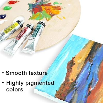 PHOENIX Artist Oil Paint Set - 12 Color /1.35 Oz. Large Tubes - Oil  Painting Colors for Professional Artists
