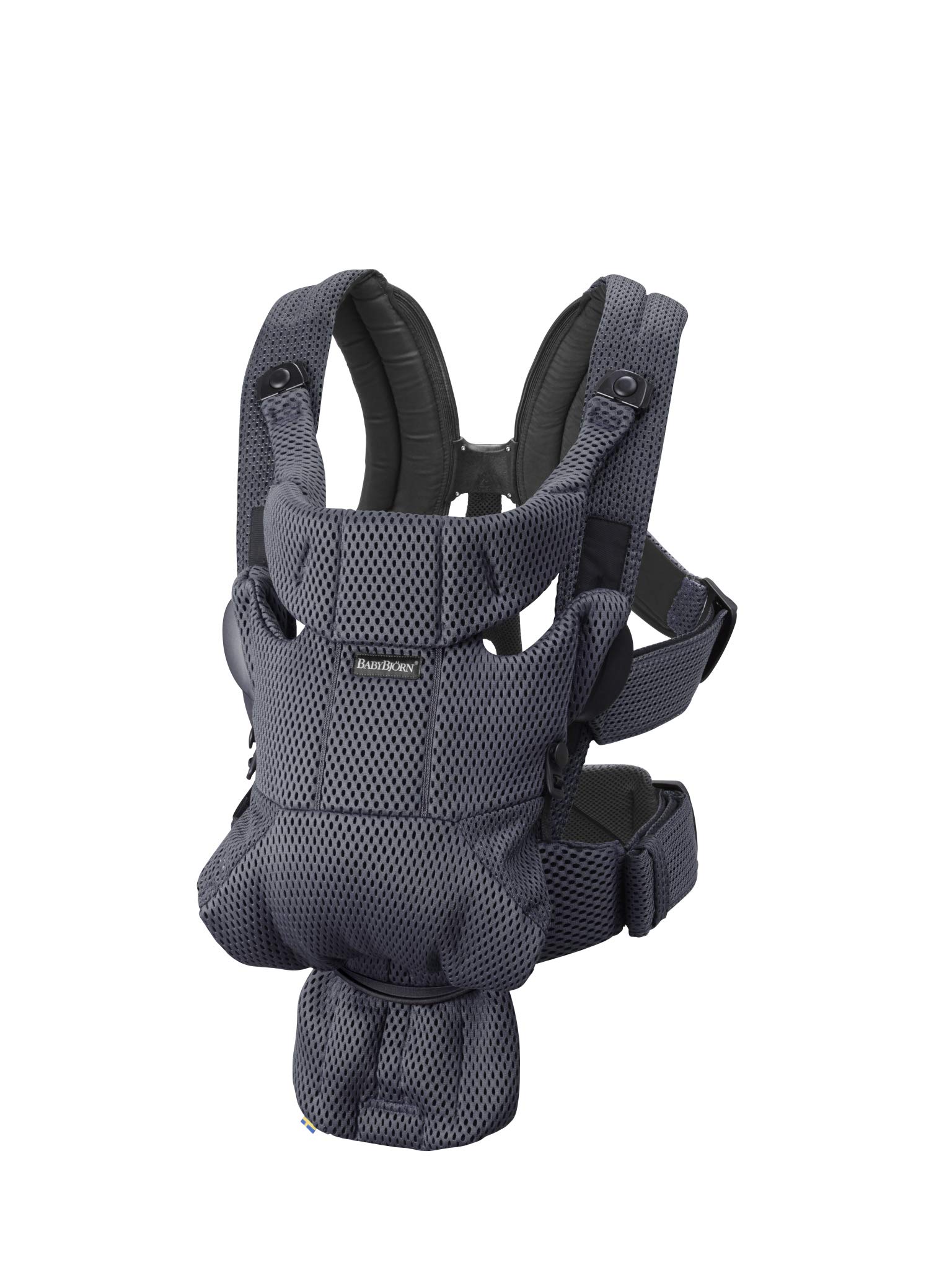 BabyBjörn Baby Carrier Free, 3D mesh, Anthracite