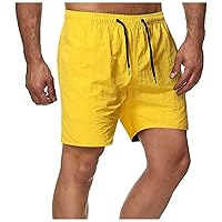 Man Track Yoga Jogger Shorts Shorts for Mens Pleated Tie Knot Straight Leg Basic Fall Summer Shorts 2024 Y2K
