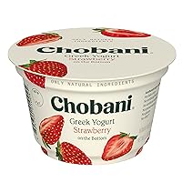 Chobani® Non-Fat Greek Yogurt Strawberry on the Bottom 5.3oz