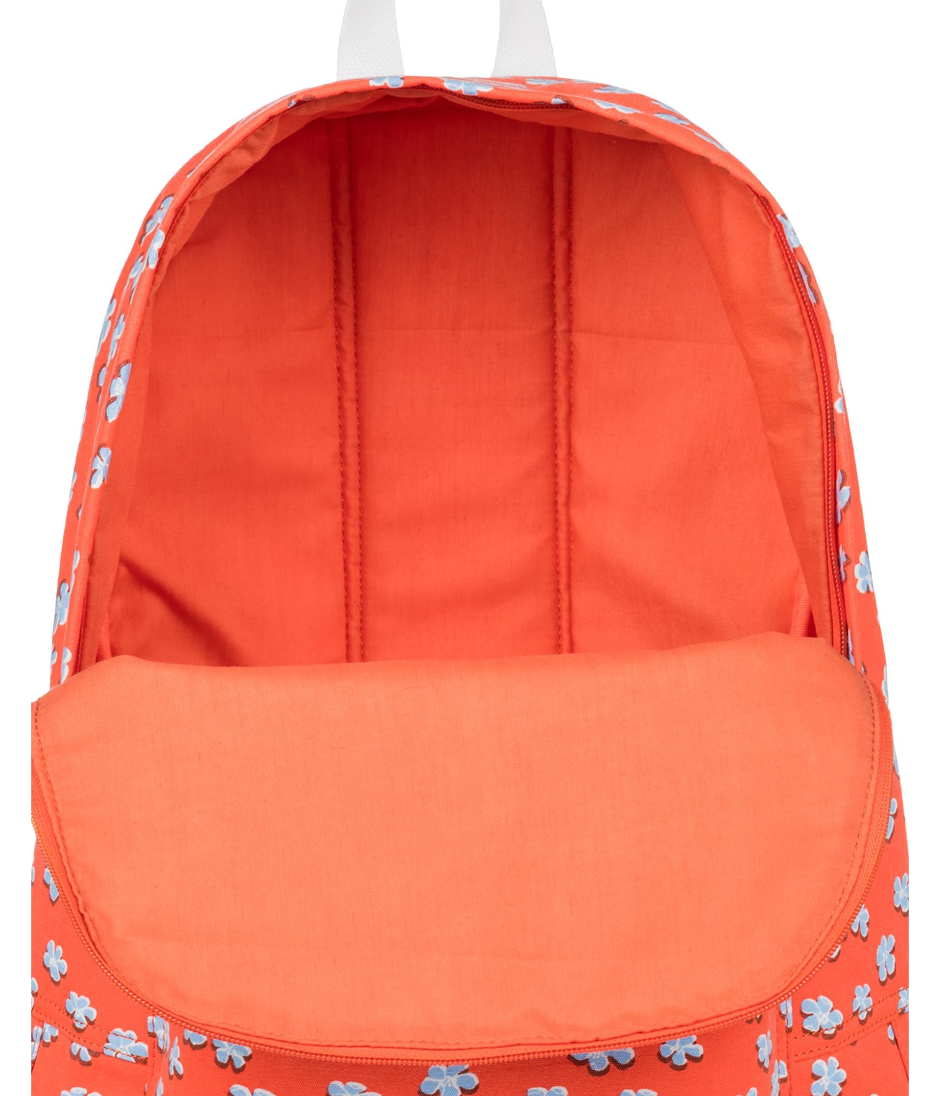 Roxy Women's Sugar Baby Canvas Backpack, Tiger Lily Flower Rain, One Size