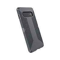 Speck Products Presidio Grip Samsung S10+ Case, Graphite Grey/Charcoal Grey