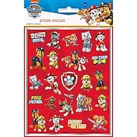 Paw Patrol Sticker Sheets (Pack of 4) - Vibrant & Exciting Designs for Paw-Tastic Fun – Perfect for Kids' Crafts, Party Favors & Decorations