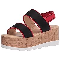 YOKI Women's Comfort Wedge Sandal