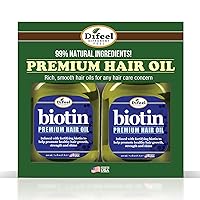 Difeel Premium Biotin Hair Oil 7.1 oz. - Deluxe 2-PC GIFT SET