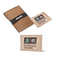 Boveda Bundle NEW Directional Humidity Starter Kit + BONUS 1-Count Refill – Humidify Wooden Musical Instrument in a Stand or On Display – 49% RH 2-Way Humidity Control – Keeps It Ready to Play