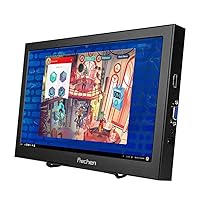 Prechen 11.6 inch Portable Monitor, 1366X768 External Screen for Computer Small Monitor for Laptop with HDMI VGA
