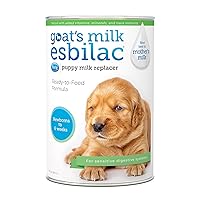 Pet-Ag Goat’s Milk Esbilac Liquid - 11 oz - Ready-to-Feed Puppy Formula with Vitamins, Minerals, and Trace Nutrients for Puppies Newborn to Six Weeks Old - For Sensitive Digestive Systems