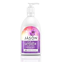 Jason Natural Cosmetics Lavender Liquid Satin Soap, 16 oz