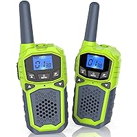 2 Walkie-Talkies for Kid, Outdoor Toys for Boys and Girls, Rechargeable Long Distance Walkie-Talkies, Suitable for Camping Hiking Birthday Gift…