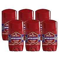 Old Spice Antiperspirant Deodorant For Men, After Hours, 48 Hr Odor Protection, 2.6 Oz. (Pack of 6)(Packaging May Vary)