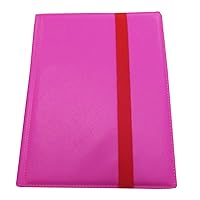 Dex Protection Card Binder 9 | Stores 360 Gaming Cards | Includes 20 Side Loading Card Pages | 9 Card Page Format |Band Closure | Smooth Matte Padded Finish | Velvet Lined Interior