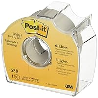 Post-it : Removable Cover-Up Tape, Non-Refillable, 1