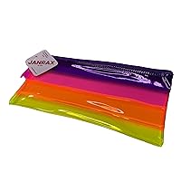 Pack of 60 DL Rainbow Coloured Rainbow Pencil Cases, Rainbow, Pencil Case