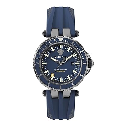 Versace Men's V-Race Diving Watch VEAK00218, blue, V-Race Diver