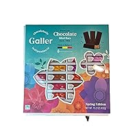 Generic Galler Premium Chocolate Filled Bar Mother's Day Holiday Graduation SPRING EDITION 36 COUNT Chocolates Gifts, Made in Belgium 15.2 OZ, Full Size