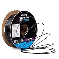 INLAND Micro Center PETG 3D Printer Filament 2.85mm - Black, 1kg Cardboard Spool (2.2 lbs), Dimensional Accuracy +/- 0.03mm