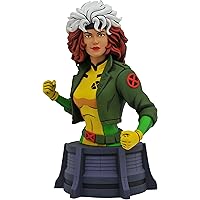 Diamond Select Toys Marvel Animated X-Men: Rogue Bust, 6 inches