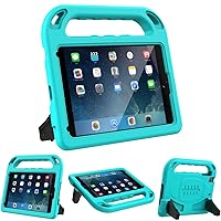 LEDNICEKER Kids Case for iPad Mini 1/2/3/4/5 7.9-inch, Light Weight Shockproof Handle Kickstand Cover for iPad Mini 5th/4th/3rd/2nd/1st Generation, Turquoise