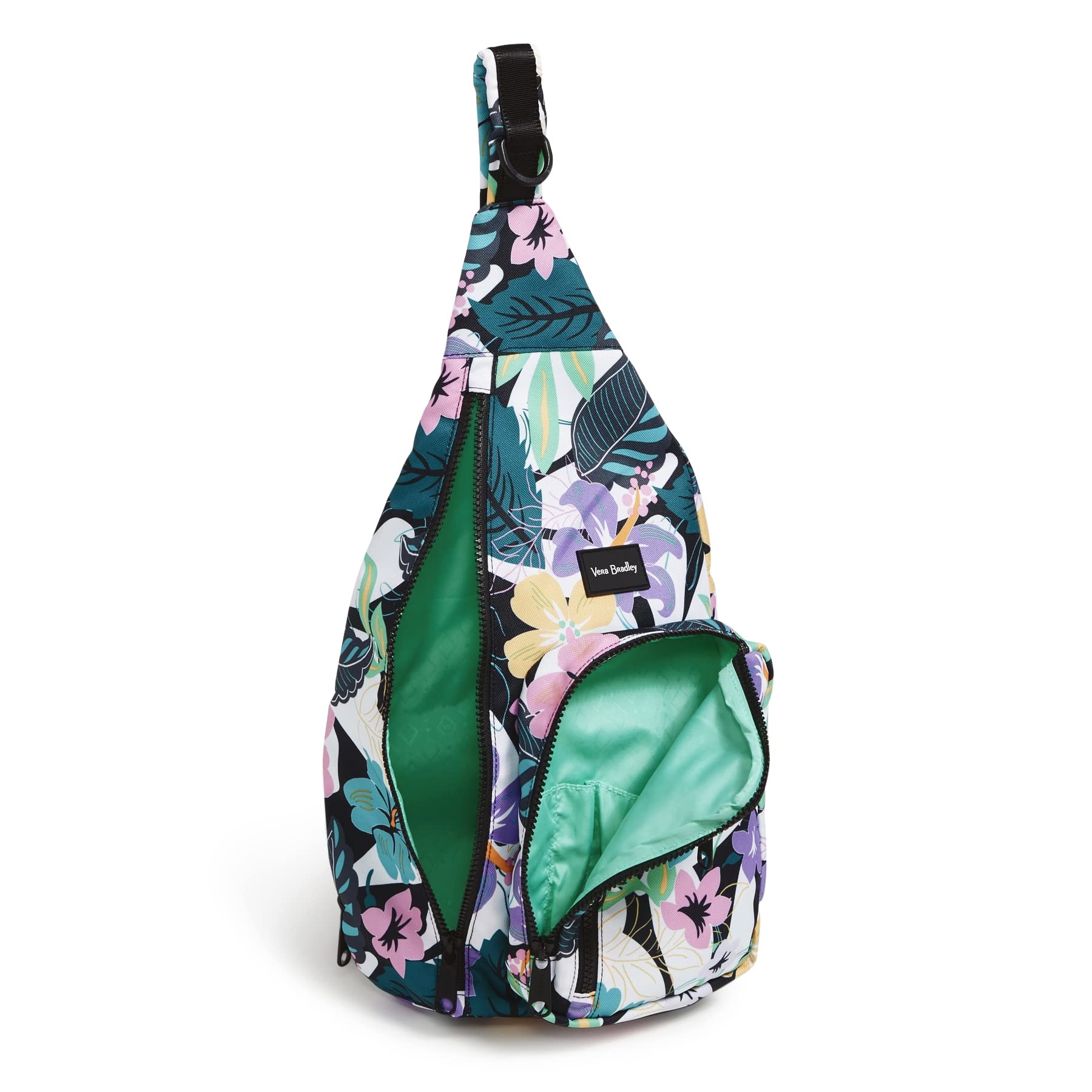 Vera Bradley Women's Recycled Lighten Up Reactive Sling Backpack Bookbag