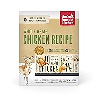 The Honest Kitchen Dehydrated Whole Grain Chicken Dog Food, 7 lb Box