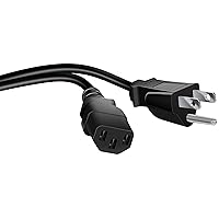 dreamGEAR - universal power cable power cable for game consoles & other devices – 10ft grounded cable