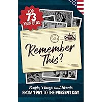 Remember This?: People, Things and Events from 1951 to the Present Day (US Edition) (Milestone Memories)