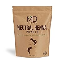 Neutral Henna Powder 227g | Half Pound | Senna Powder | Cassia obovata | Colorless Henna | Natural Hair Conditioner | For Soft Shiny & Healthy Hair