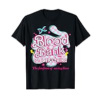Blood Bank Is Everything Pink Retro Lab Week 2024 Med Tech T-Shirt