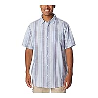 Columbia Men's Under Exposure Yarn Dye Short Sleeve Shirt
