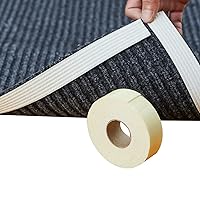 Home Techpro Rug Pads Grippers, 9.8 Ft Non Slip Washable Grippers for Rug, “Vacuum TECH” - New Materials to Anti Curling Rug Pad : Keep Your Rug in Place & Make Corner Flat and Easily Peel Off