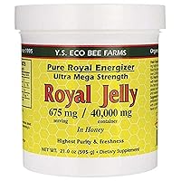 YS Royal Jelly/Honey Bee - Royal Jelly In Honey Ultra Strength, 21 oz gel