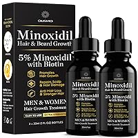 5% Minoxidil Hair Growth Serum, Minoxidil for Women Hair Growth, Minoxidil for Men Beard Growth, Hair Growth Oil for Women, Hair Regrowth Treatment for Men and Women, Minoxidil 5% Hair Growth.