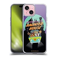Head Case Designs Officially Licensed Scooby-Doo Haunted House Seasons Soft Gel Case Compatible with Apple iPhone 15 and Compatible with MagSafe Accessories