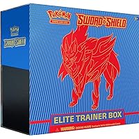 Pokemon TCG: Sword & Shield Elite Trainer Box - Zamazenta | Genuine Cards, Multicolor