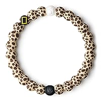 Lokai Silicone Beaded Bracelet for Women & Men, National Geographic Collection - Silicone Bracelet Slides-On, Comfortable Fit