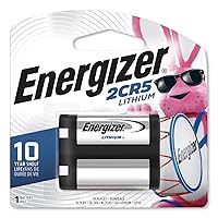 Energizer, EL2CR5BP, Lithium Photo Battery, 6V, 6 Packs/Box, Sold As 1 Box