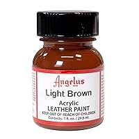 Light Brown Acrylic Leather Paint